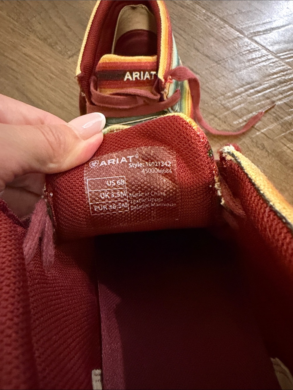 Ariat Multicolor Serape Sneakers - Picture 2 of 6